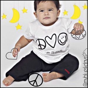 ✌🏼💗🌎 Black infant pants